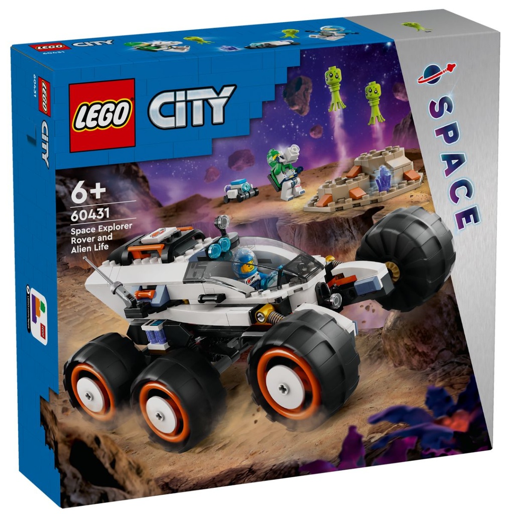LEGO 60431 City Space Explorer Rover and Alien Life | My Toy
